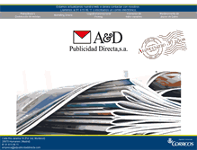 Tablet Screenshot of adpublicidaddirecta.com